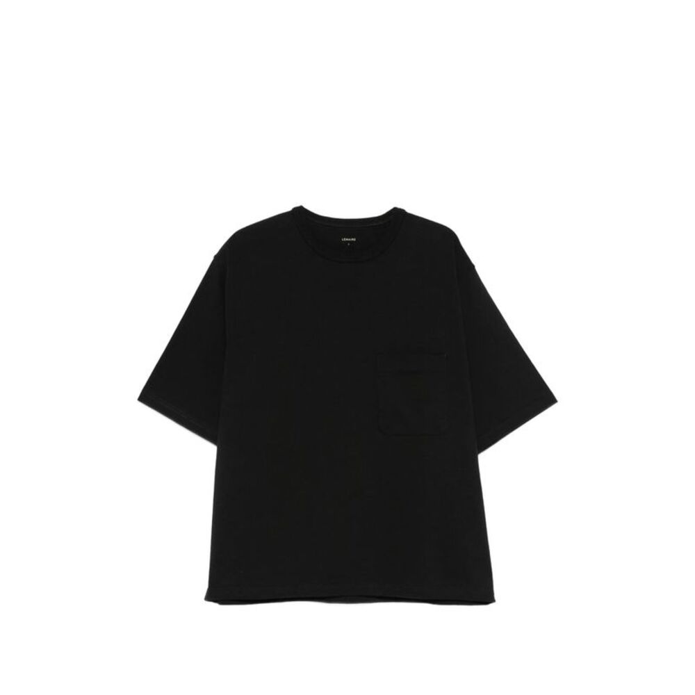 Lemaire Black T-Shirts & Vests - T-Shirts Men